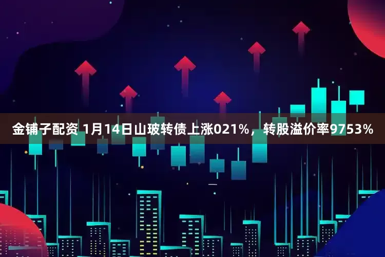 金铺子配资 1月14日山玻转债上涨021%，转股溢价率9753%