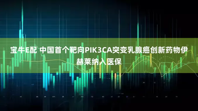 宝牛E配 中国首个靶向PIK3CA突变乳腺癌创新药物伊赫莱纳入医保