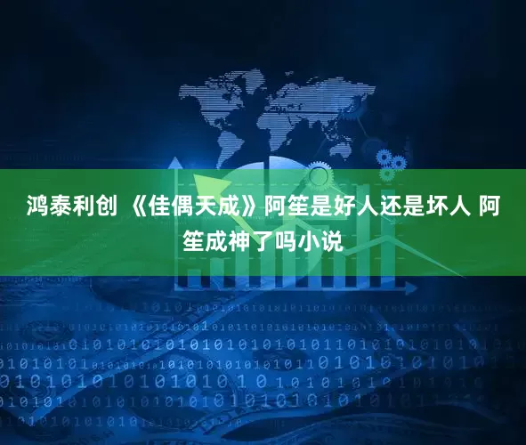 鸿泰利创 《佳偶天成》阿笙是好人还是坏人 阿笙成神了吗小说